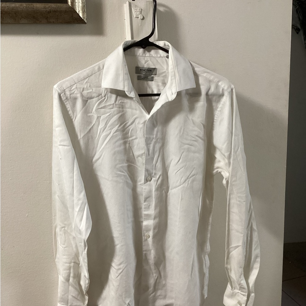 Kenneth Cole Classic White Dress Shirt